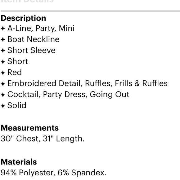 BADGLEY MISCHKA RED MIDI DRESS SIZE 2 - Picture 9 of 9